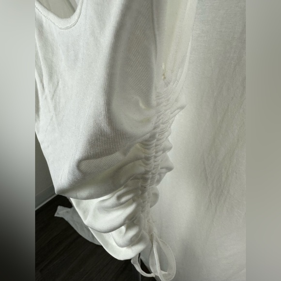 4th & Reckless Cream Lindsay Ruched Tank Size XS (6) NWT - Picture 9 of 12